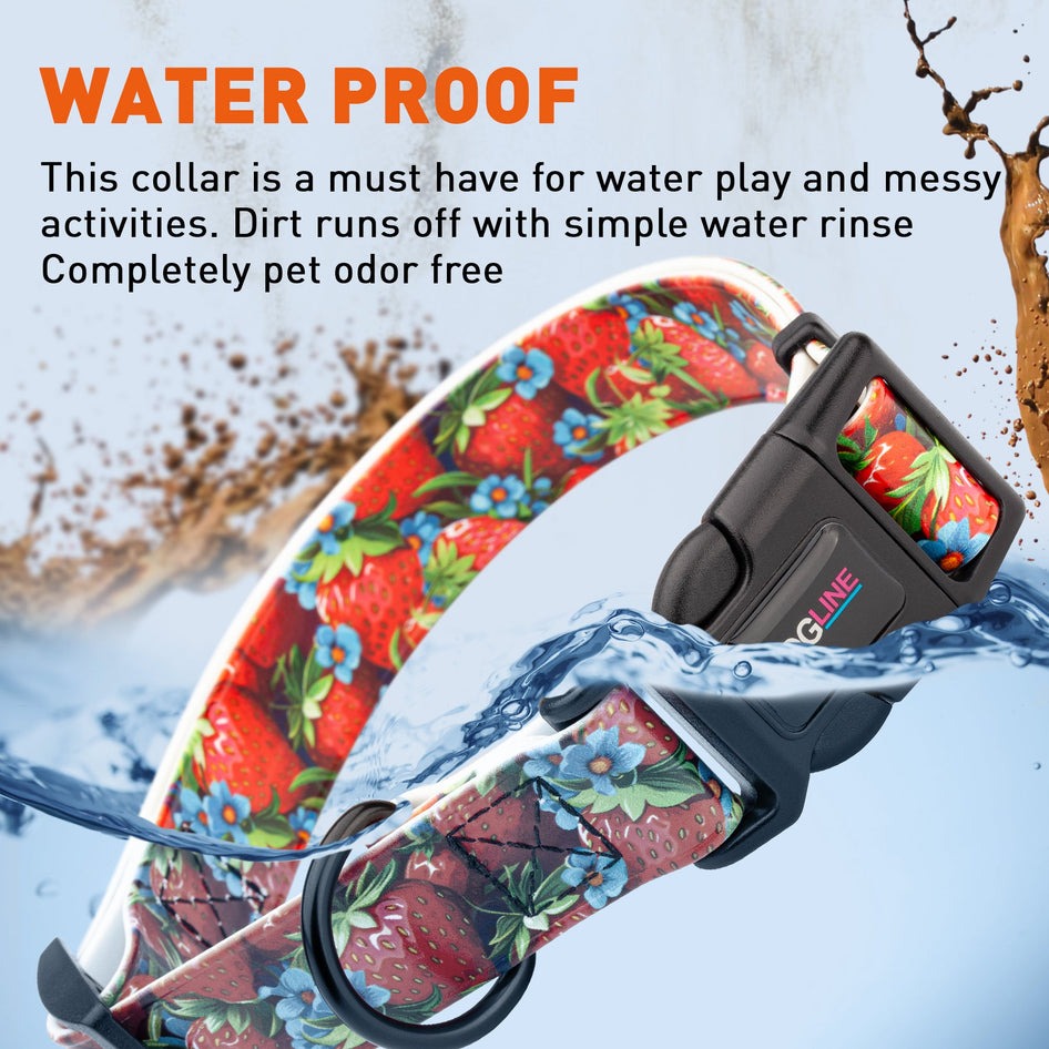 Biothane Quick Release Printed Collar