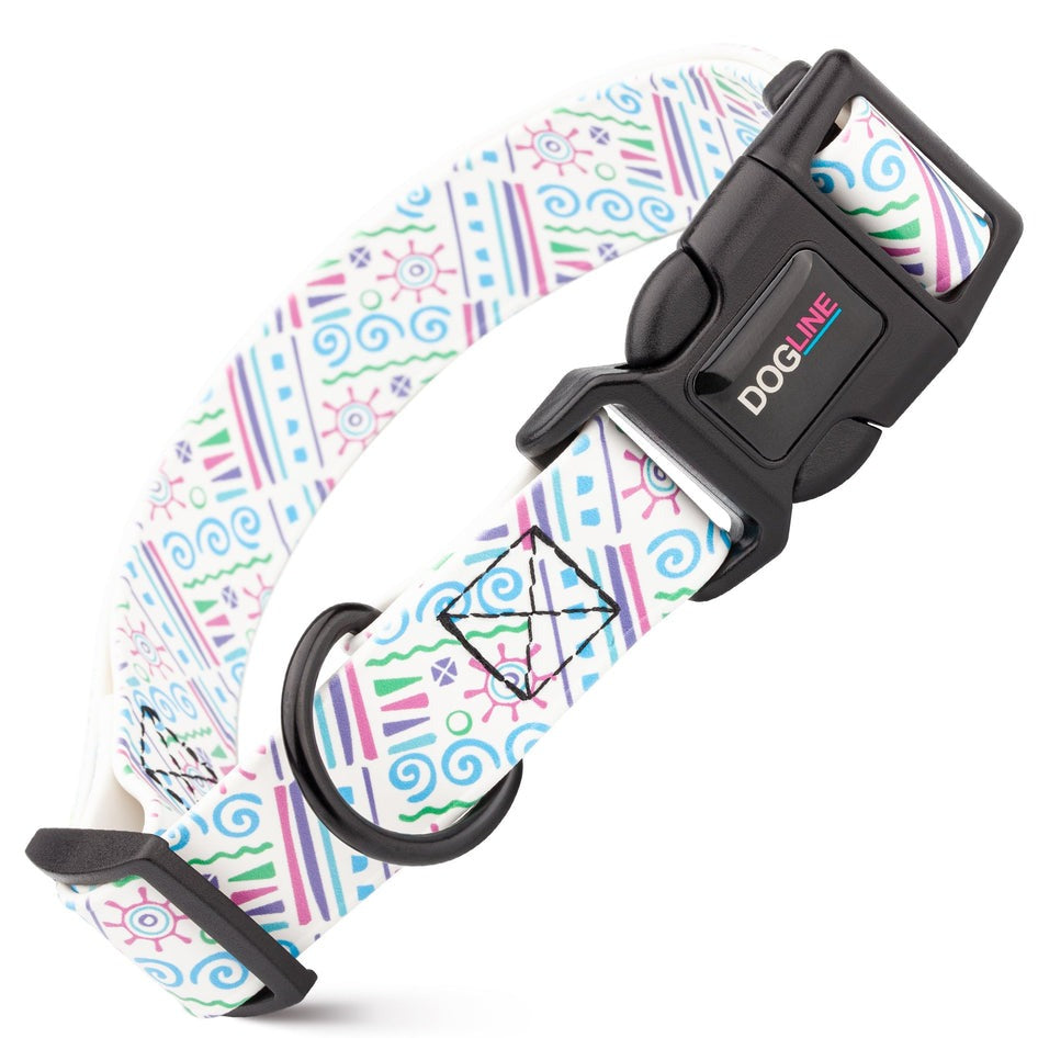 Biothane Quick Release Printed Collar
