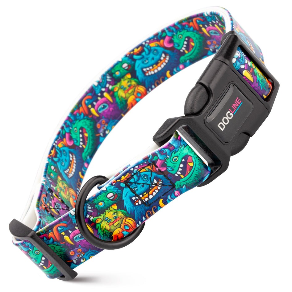 Biothane Quick Release Printed Collar