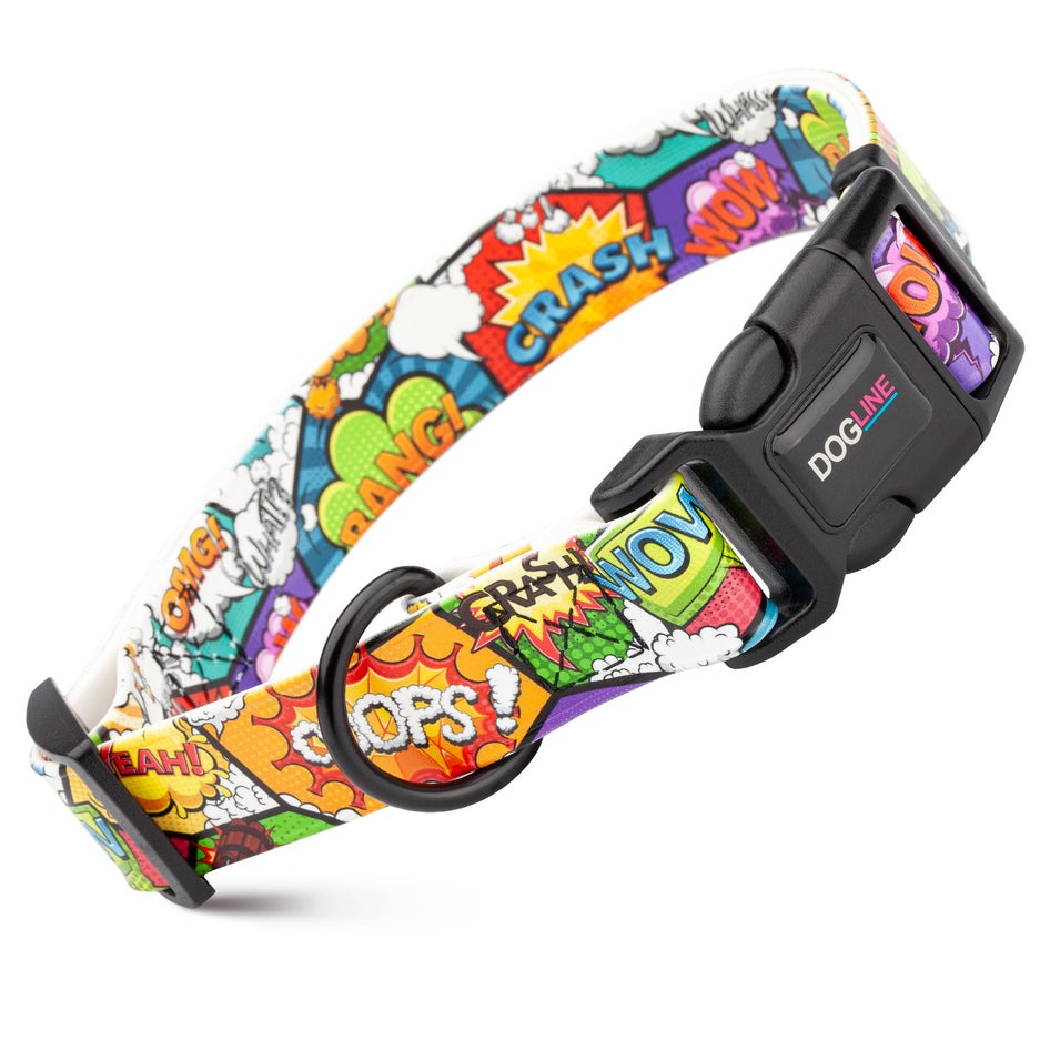 Biothane Quick Release Printed Collar