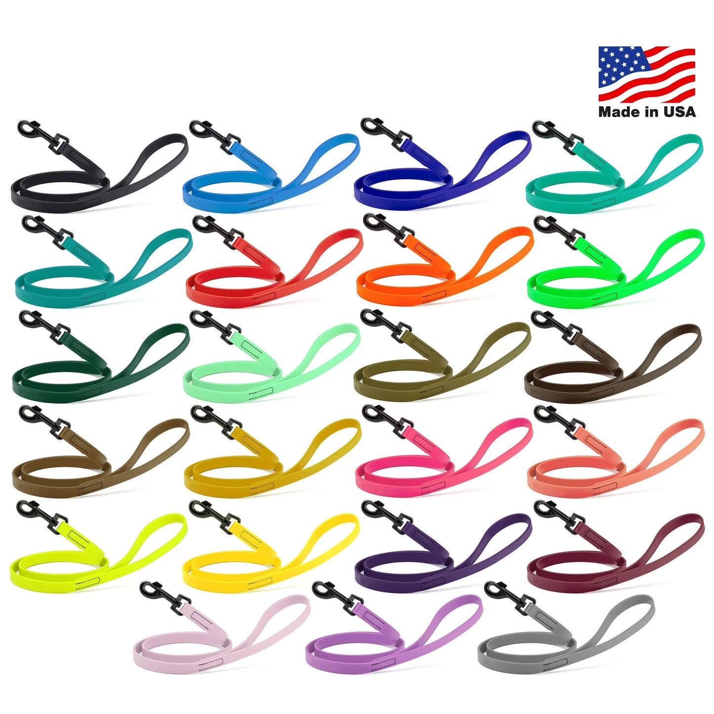 Biothane Waterproof Leash 2 ft