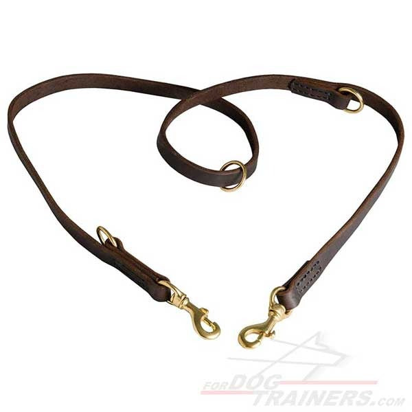 Leather Leash suitable for many activities with the dog