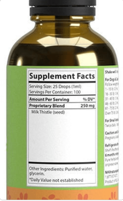 Milk Thistle for Dogs and Cats