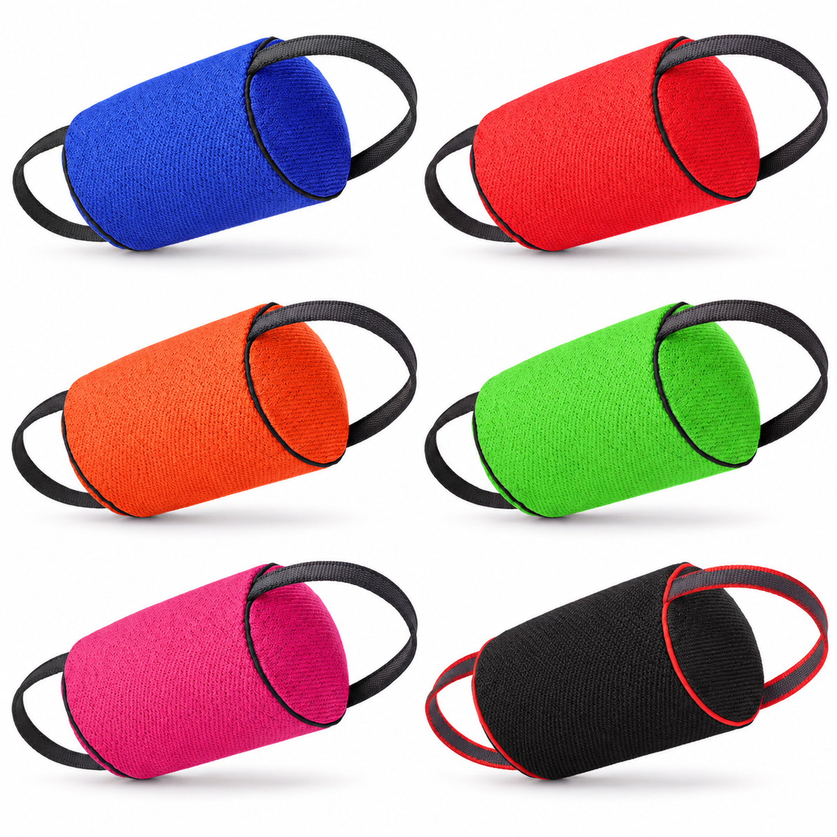 Viper French Linen Cylinder Mini Bite Roll – Puppy & Young Dog Bite Training Tug – view 7