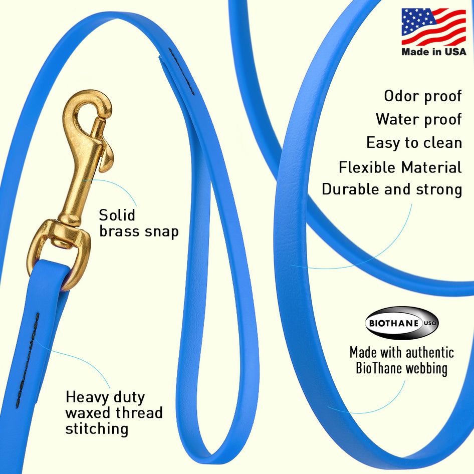 Viper Biothane 10 ft Long Line Lead