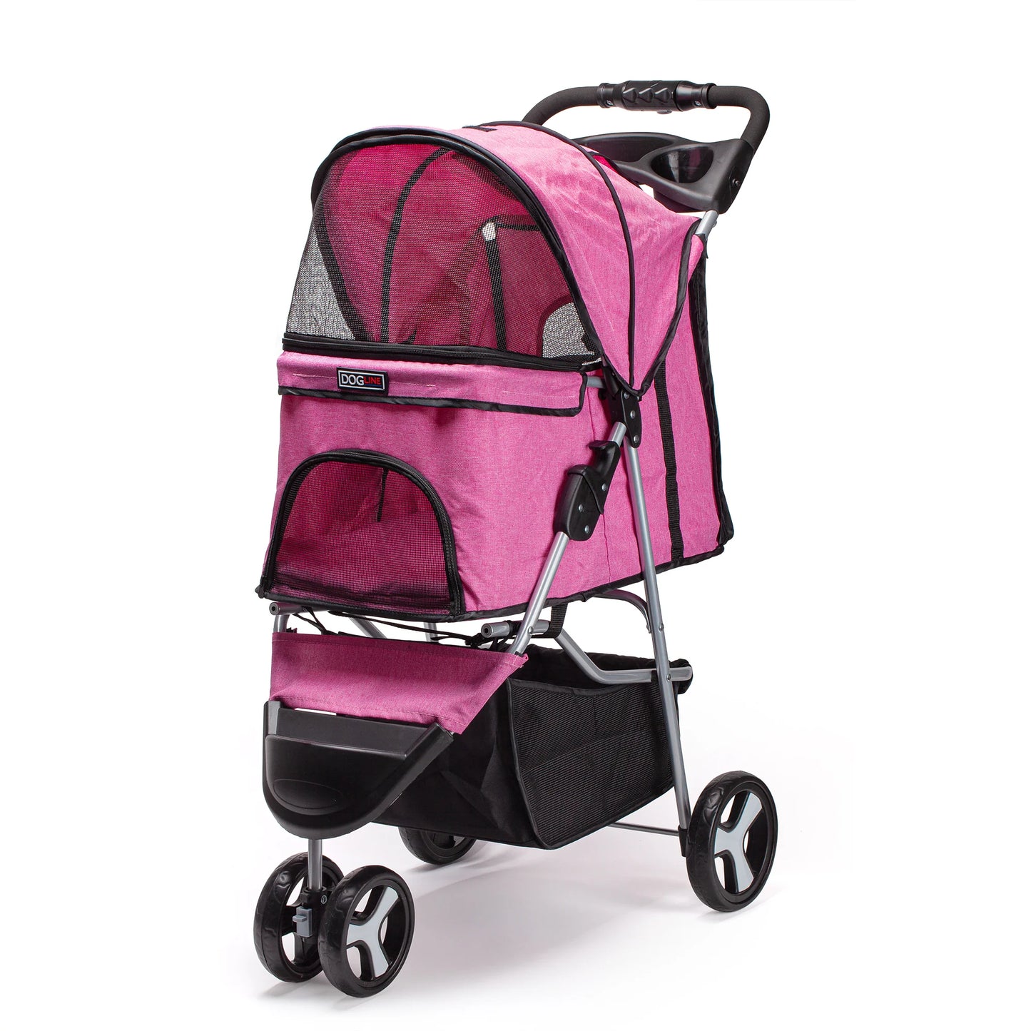 Casual Pet Stroller + Removable Cup Holder