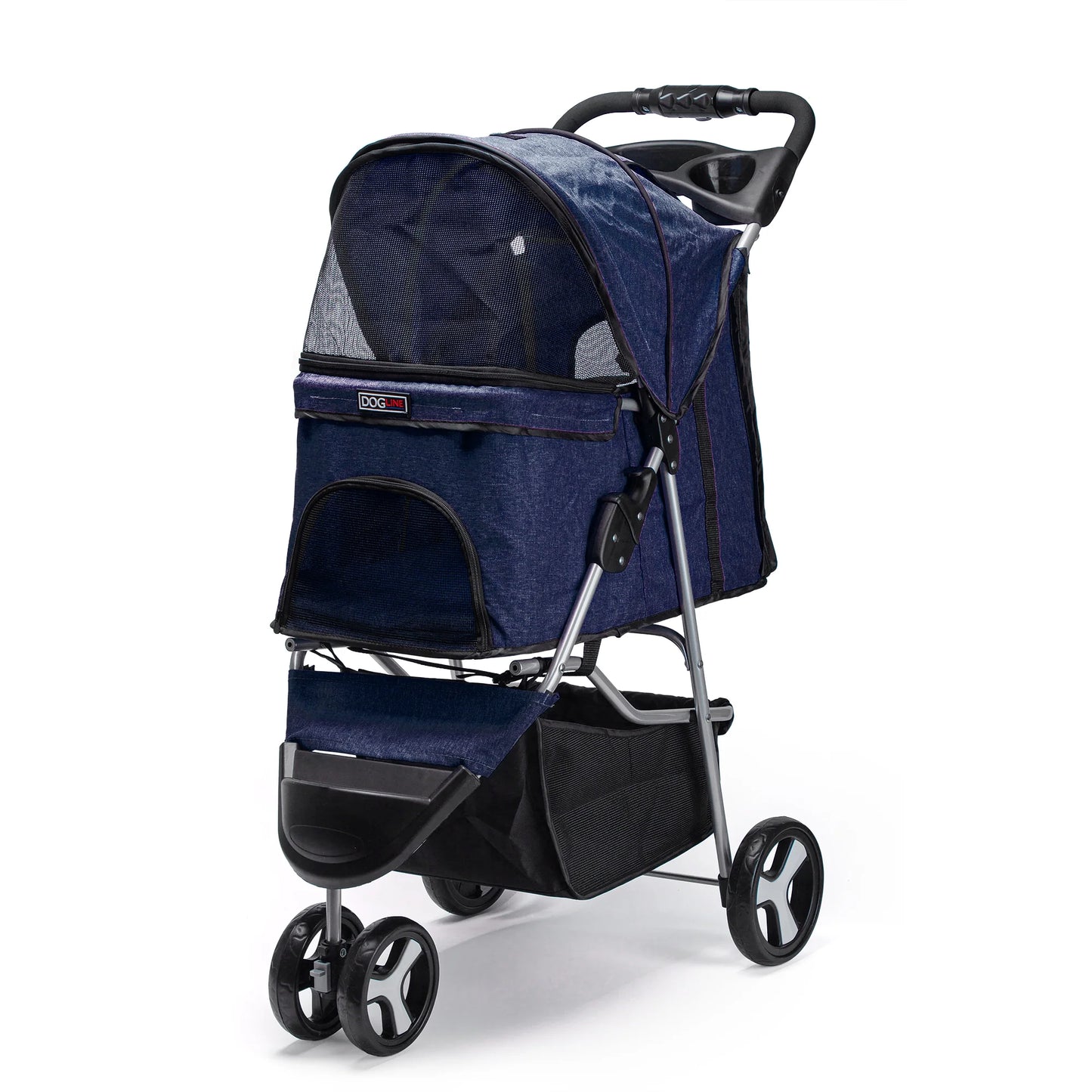 Casual Pet Stroller + Removable Cup Holder