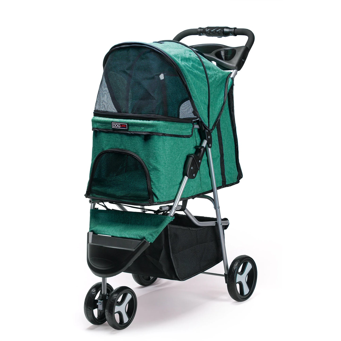 Casual Pet Stroller + Removable Cup Holder
