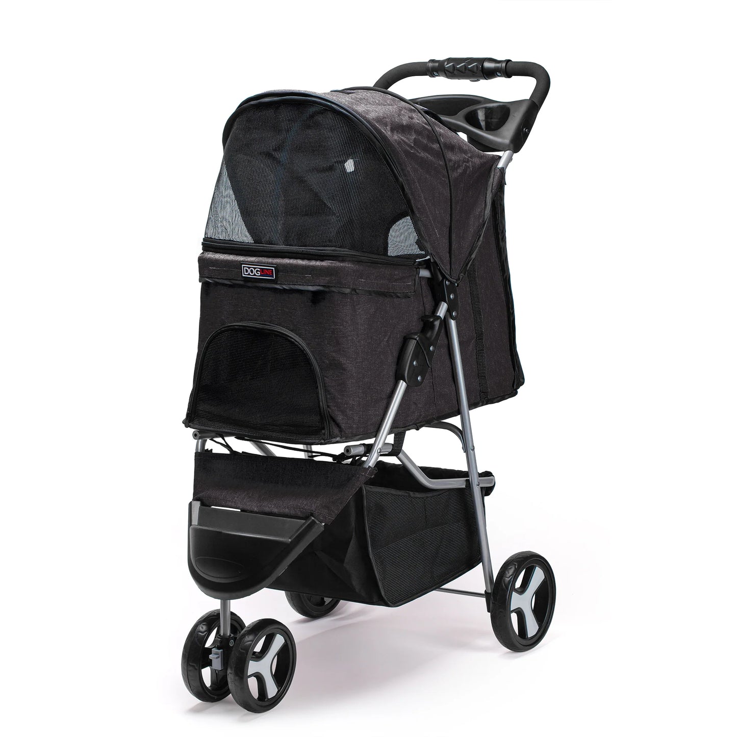 Casual Pet Stroller + Removable Cup Holder