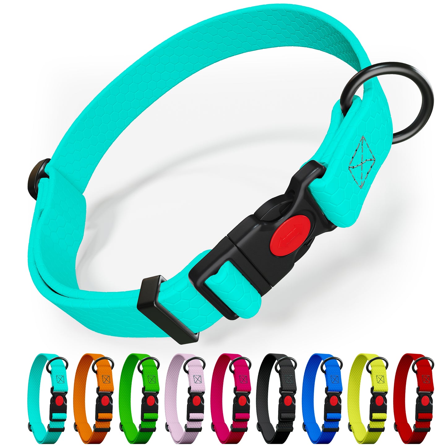 Collar de perro ajustable NexaPaw con hebilla de bloqueo de seguridad