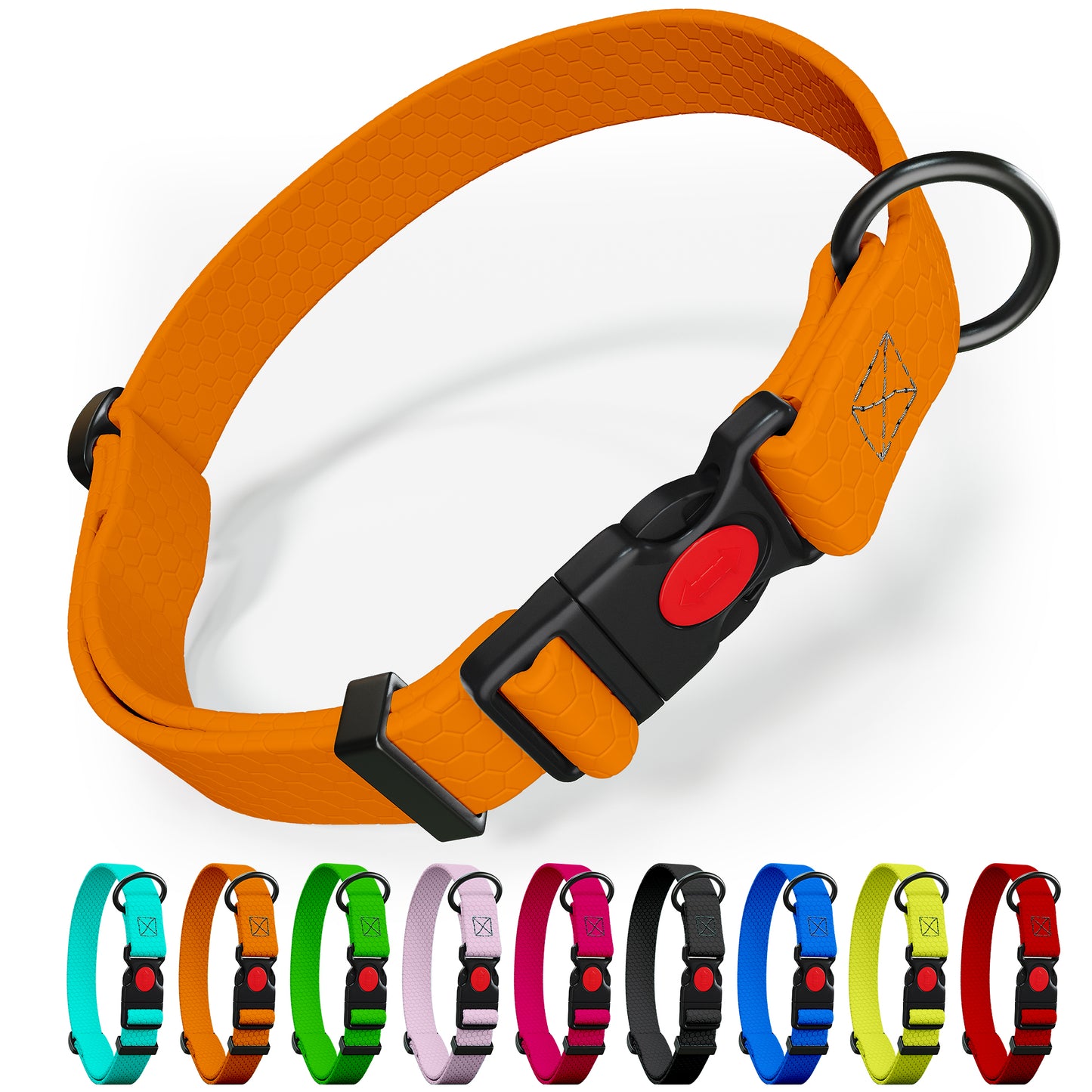 Collar de perro ajustable NexaPaw con hebilla de bloqueo de seguridad