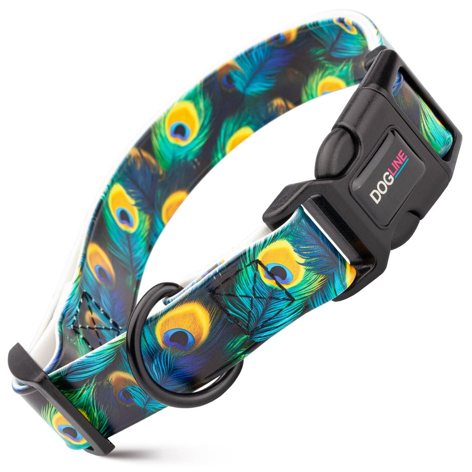 Biothane  Quick Release Printed Collar