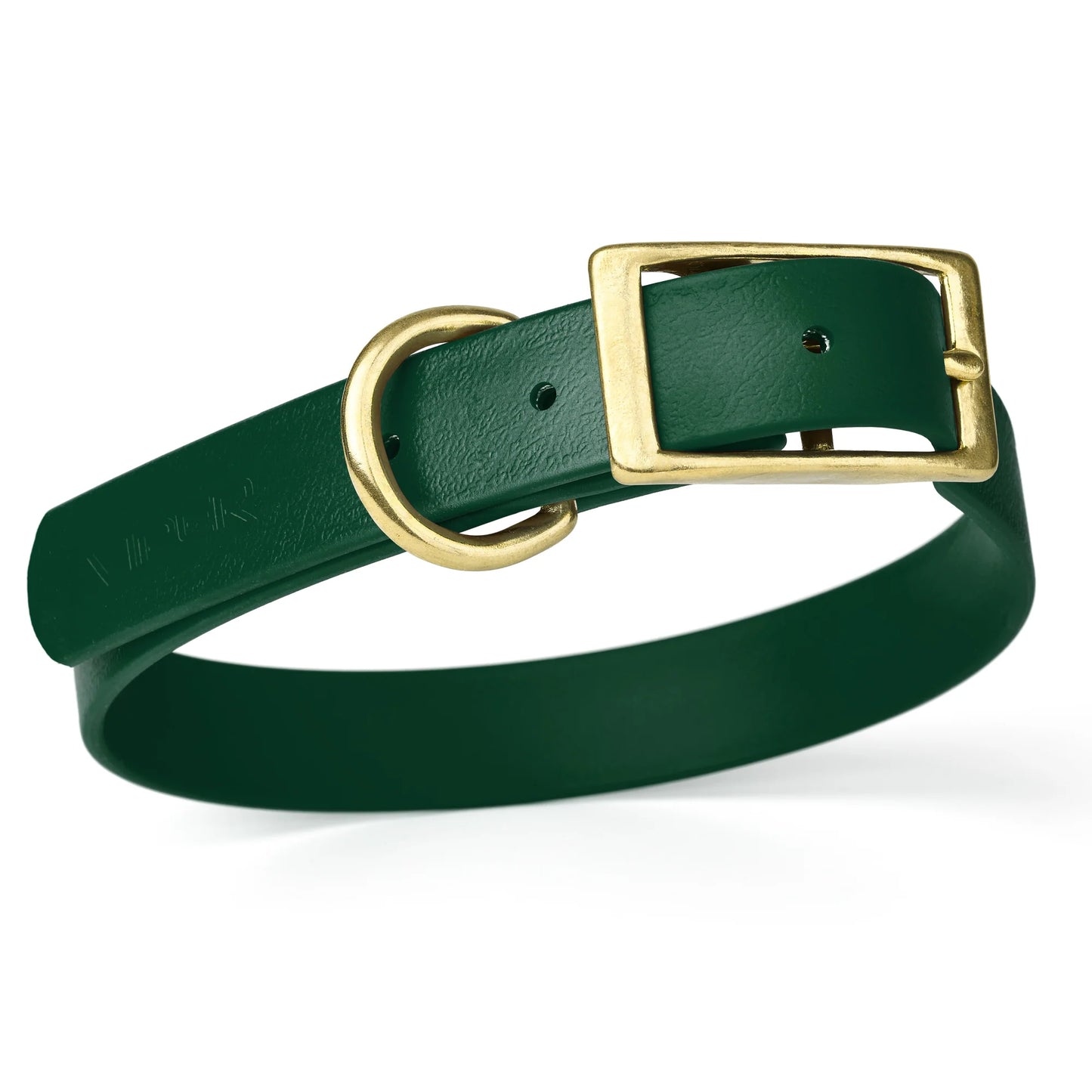 Viper Biothane Waterproof Collar - Brass Hardware - Size S (12 to 15 inches)