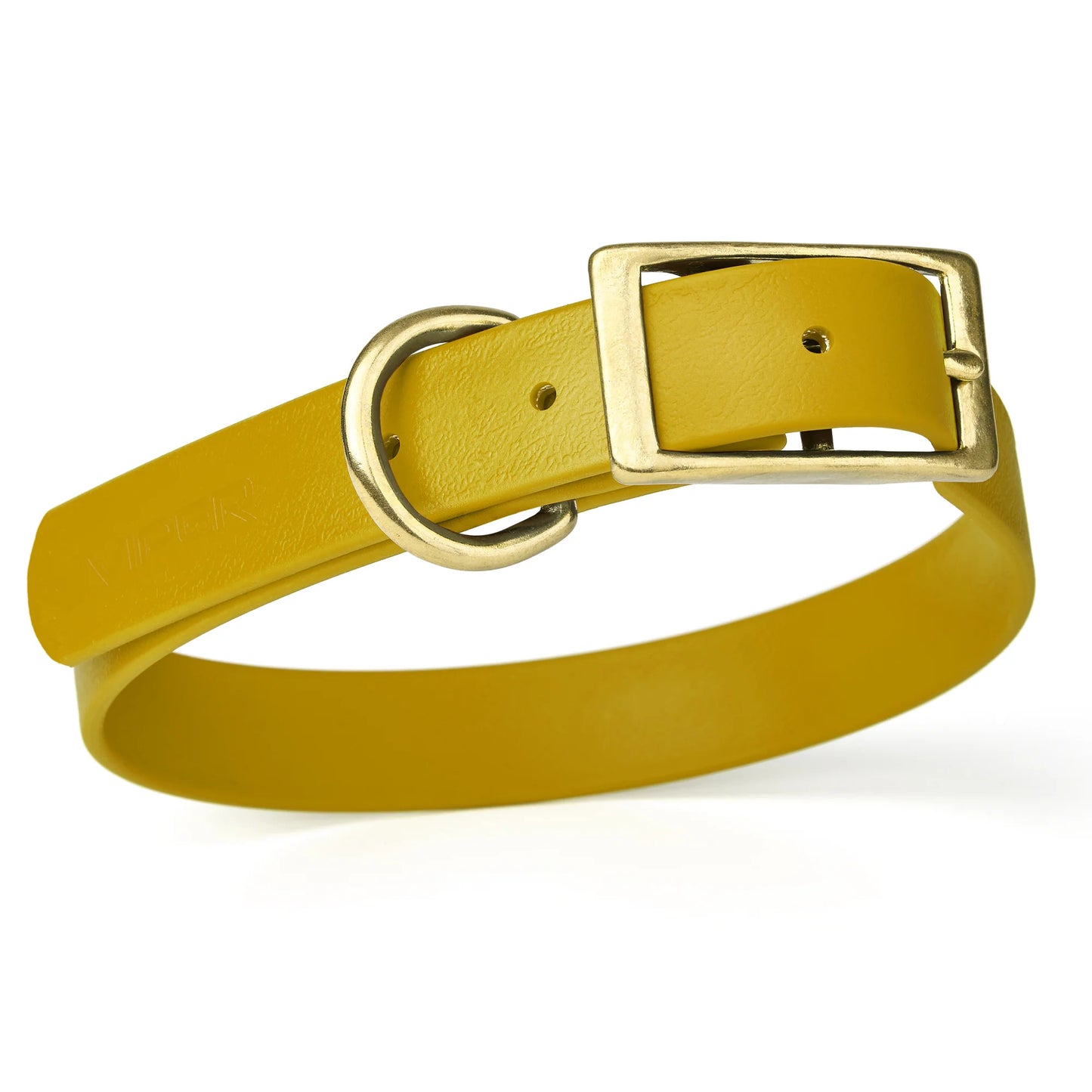 Viper Biothane Waterproof Collar - Brass Hardware - Size XL (22 to 25 inches)