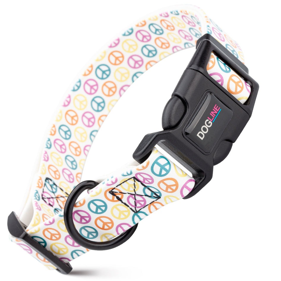 Biothane  Quick Release Printed Collar