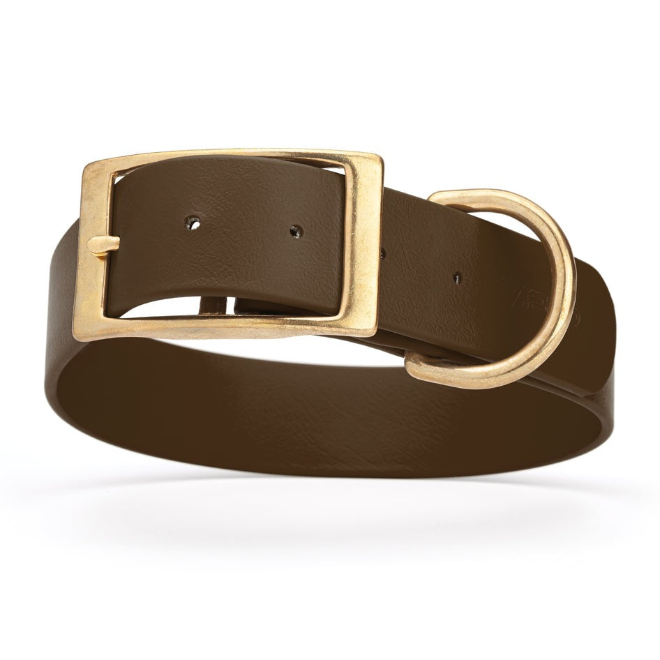 Viper Biothane Waterproof Collar - Brass Hardware