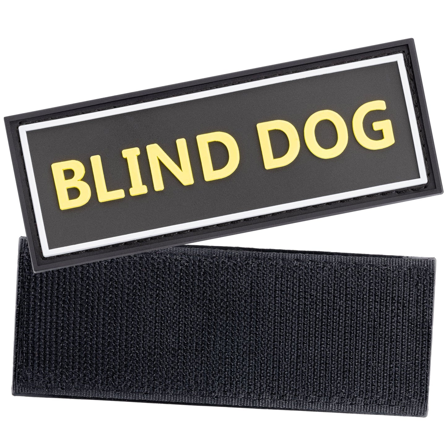 “Blind" Dog 3D Rubber Patch