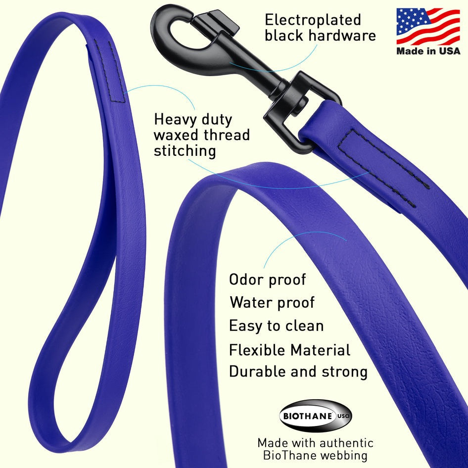 Biothane Waterproof Leash 6 ft