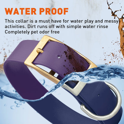 Viper Biothane Waterproof Collar - Brass Hardware