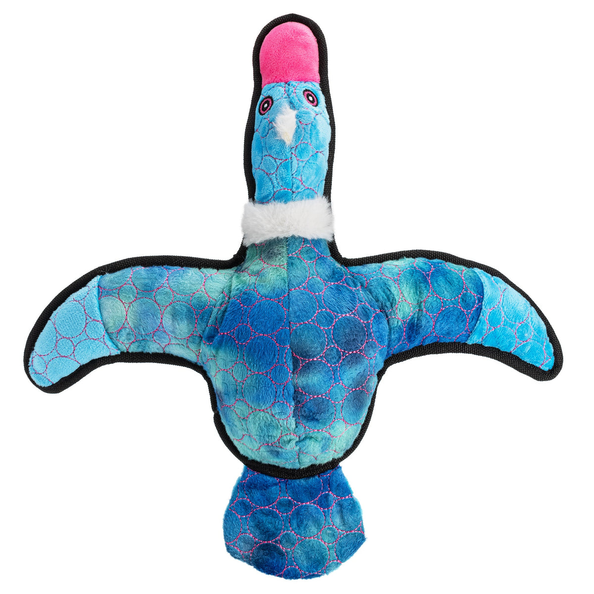 Durable Squeaky Dog Toys – Duck & Dinosaur – 15" Durable Duck