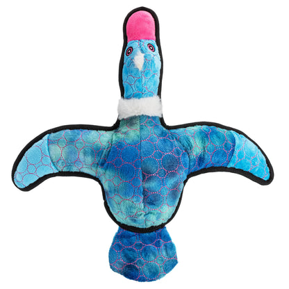 Durable Squeaky Dog Toys – Duck & Dinosaur – 15" Durable Duck