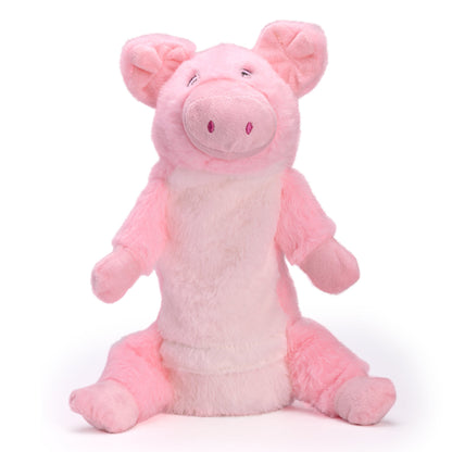 10" Crinkle Water Bottle Dog Toy – Pig & Cow – view 9