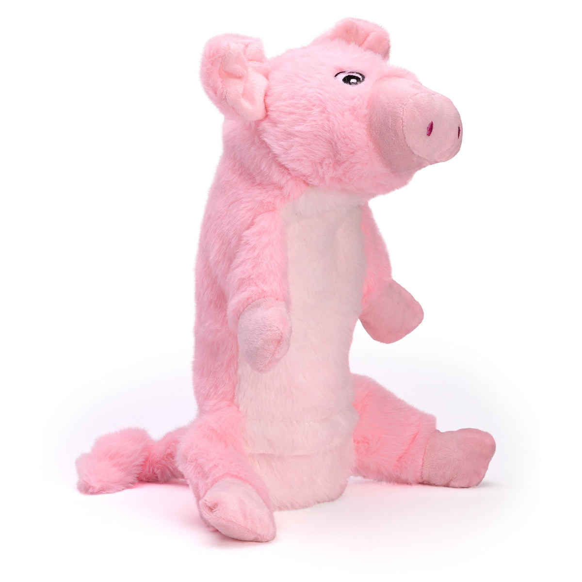 10" Crinkle Water Bottle Dog Toy – Pig & Cow – view 5