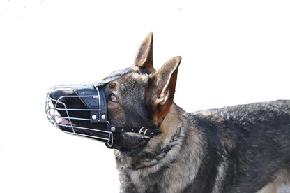 Viper Delta Metal Wire Basket Dog Muzzle