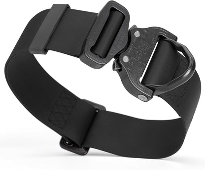 Viper BioThane Tactical Dog Collar with Cobra Prostyle D-Ring Buckle, 1.75in (45mm) Wide – Heavy-Duty, Waterproof, Odor-Resistant K9 Gear | Adjustable Fit for Active and Working Dogs