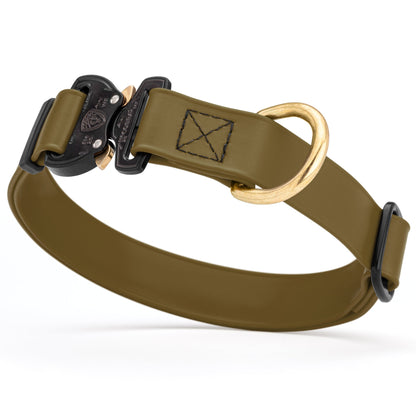 Viper Biothane Tactical Dog Collar – Cobra Buckle – W 3/4" x L 12-19", W 1" x L 15-25"