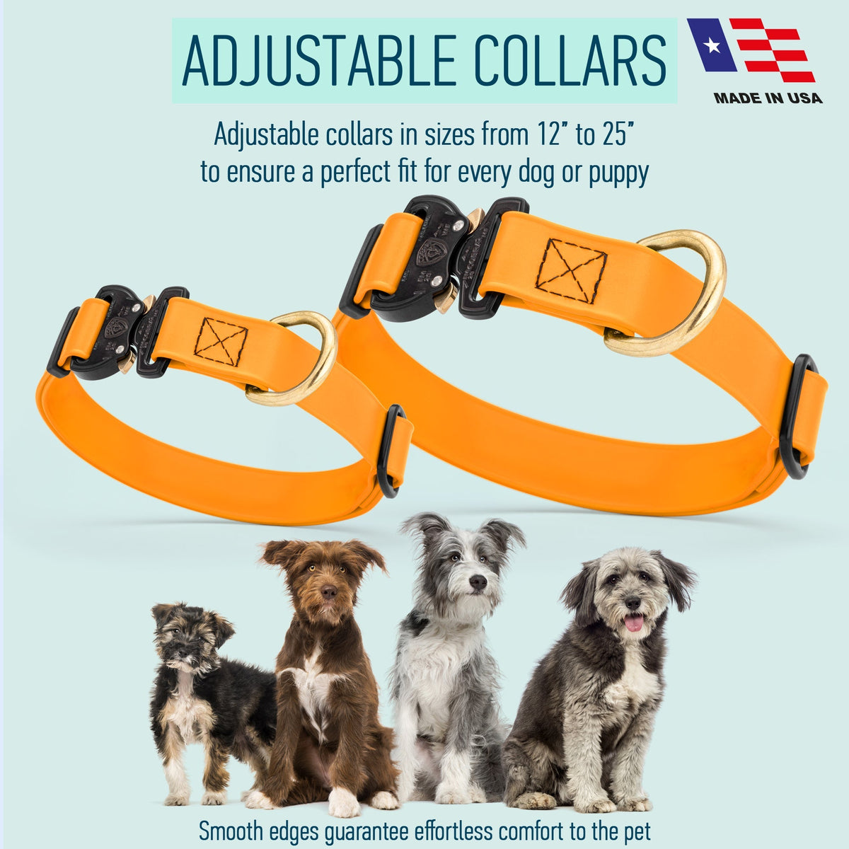 Viper Biothane Tactical Dog Collar – Cobra Buckle – view 22