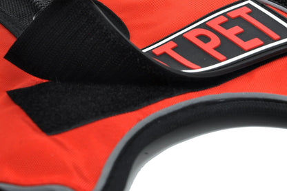 3D Rubber "Do Not Pet" Removable Dog Harness Patch