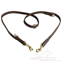 Leather Leash suitable for many activities with the dog