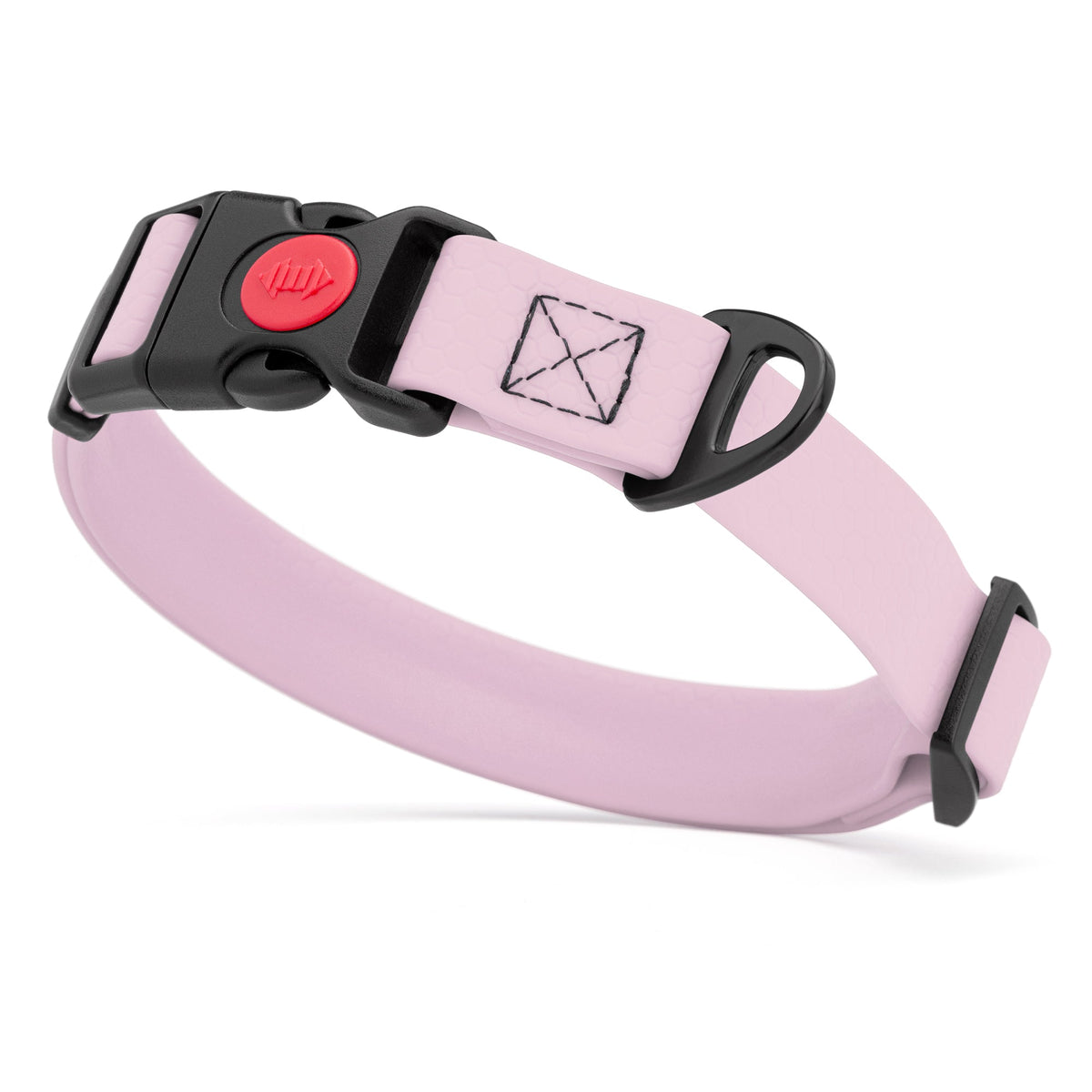 Waterproof Dog Collar with Safety Lock Buckle – Biothane HEX Collar – W 3/4" x L 12-19", W 1" x L 15-25"