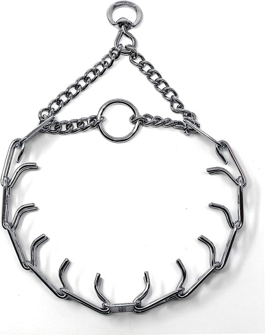 Herm Sprenger Chrome Prong Collar con giratorio