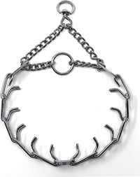 Herm Sprenger Chrome Prong Collar with Swivel
