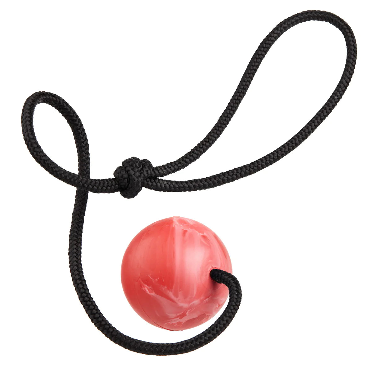 Rubber Euro Ball with Rope