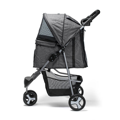 Casual Pet Stroller + Removable Cup Holder