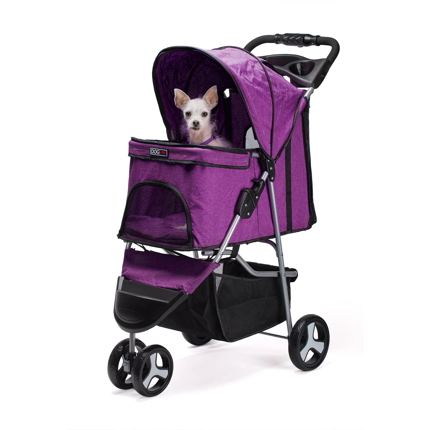 Casual Pet Stroller + Removable Cup Holder