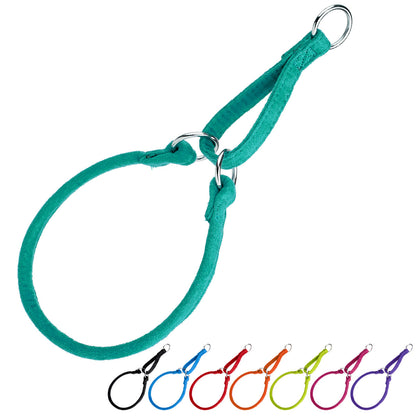 Comfort Microfiber Round Martingale Collar – Gentle No-Slip Training Collar – view 9