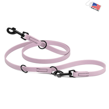 Multipurpose Biothane Dog Leash W3/4" x L7', Adjustable Hands-Free Dog Leash for over 7 Different Activities