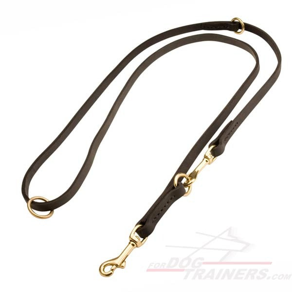 Leather Leash suitable for many activities with the dog