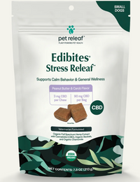 Stress Releaf CBD Edibites For Dogs – Peanut Butter