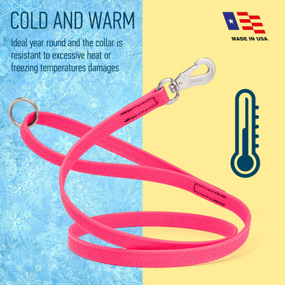 Viper Pebbled Biothane Leash – Herm Sprenger Hook – view 23