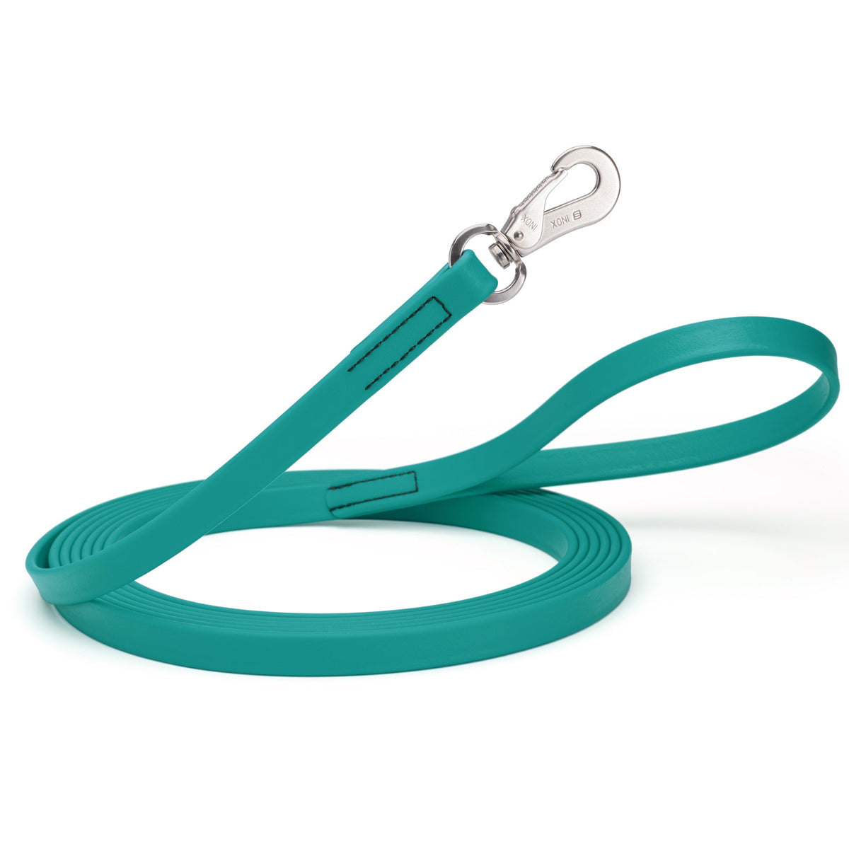 Viper 10 ft Biothane Long Line – Herm Sprenger Hook – Blue Aqua
