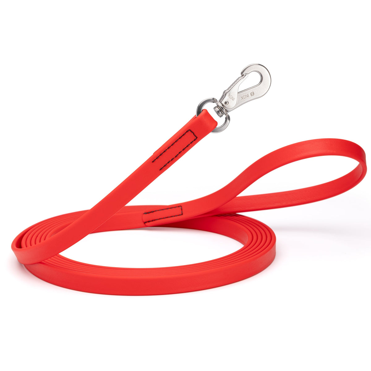 Viper 10 ft Biothane Long Line – Herm Sprenger Hook – Cherry Red