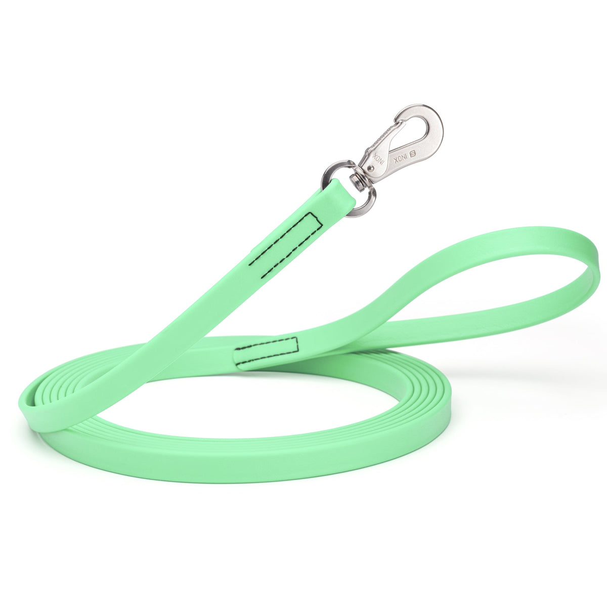 Viper 10 ft Biothane Long Line – Herm Sprenger Hook – Sea Foam Green