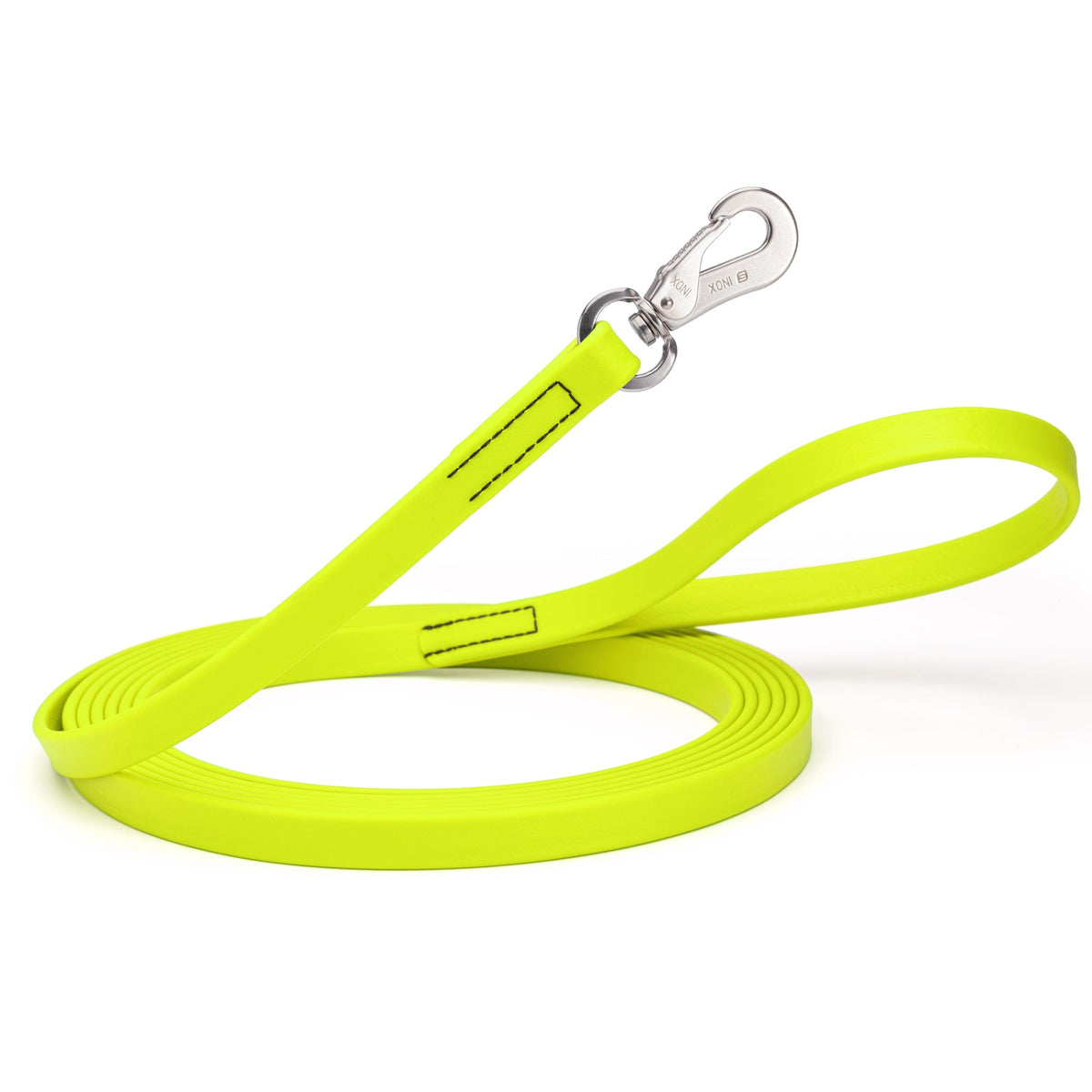 Viper 10 ft Biothane Long Line – Herm Sprenger Hook – Safety Yellow