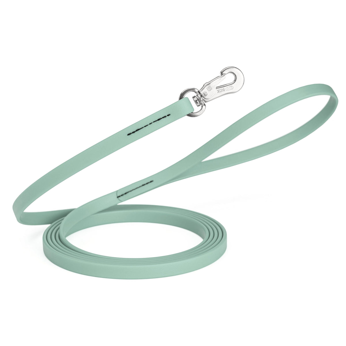 Viper 20 ft Biothane Long Line – Herm Sprenger Hook – Sage Green