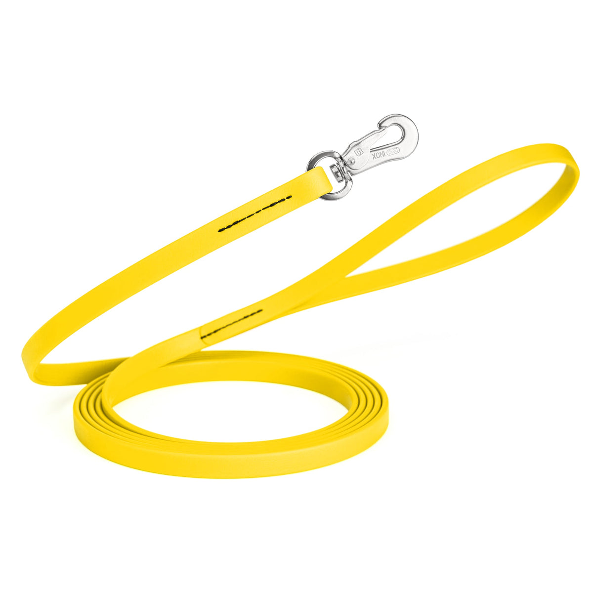 Viper 20 ft Biothane Long Line – Herm Sprenger Hook – Lemon Yellow